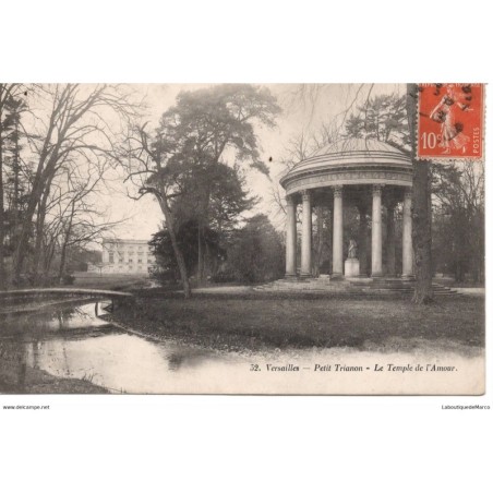 78 - Versailles - Petit Trianon - Le Temple de l'Amour - Dos Divisé