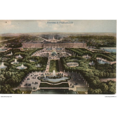 78 - Versailles - Panorama - Dos Divisé