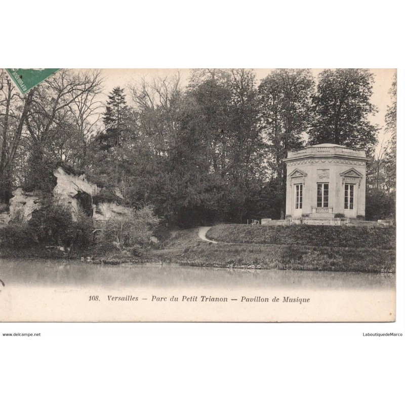 78 - Versailles - Parc du petit Trianon - Pavillon de Musique - Dos Divisé