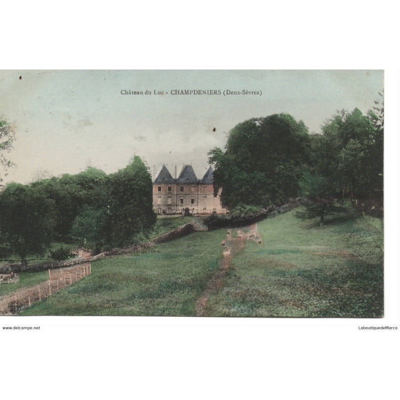 79 - Champdeniers - Château du Luc - Dos Divisé