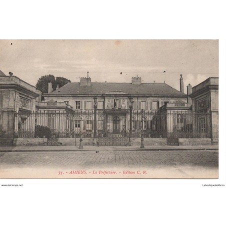 80 - Amiens - La Préfecture - Dos Divisé