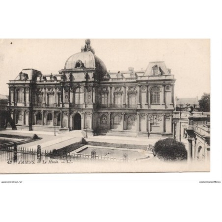 80 - Amiens - Le Musée - Dos Divisé