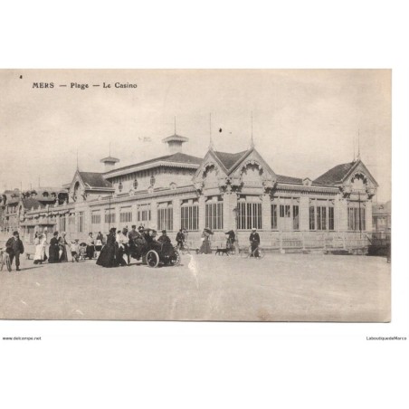 80 - Mers-les-Bains - La Plage - Le Casino - Dos Divisé