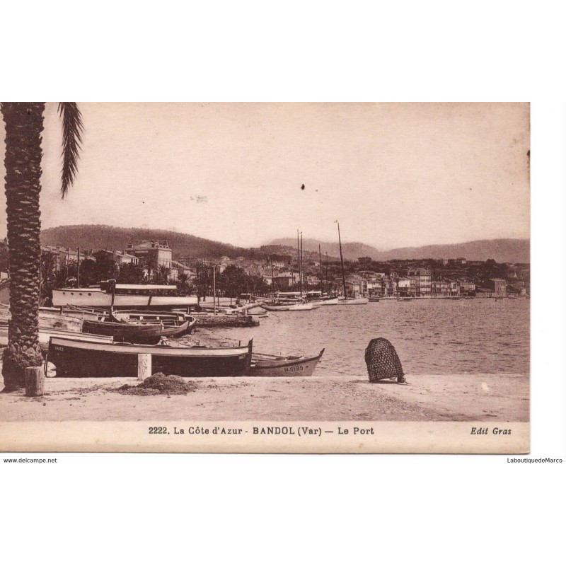 83 - Bandol - Le Port - Dos Divisé