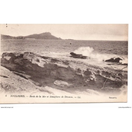 83 - Boulouris - Bords de la Mer et Sémaphore de Dramon - Dos Divisé