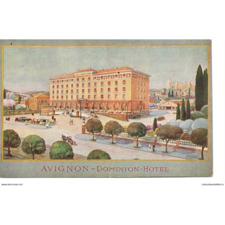 84 - Avignon - Dominion-Hôtel - Dos Divisé