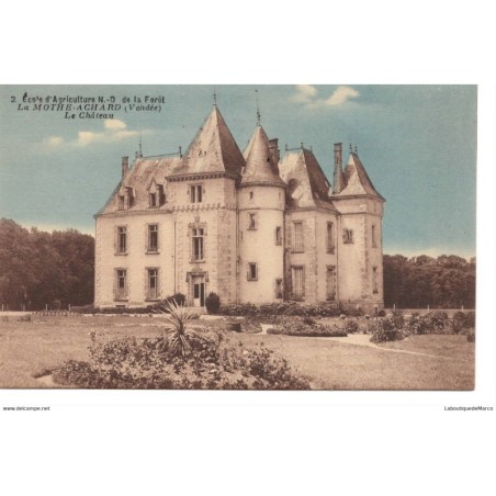 85 - La Mothe-Achard - Le Château - Dos Divisé