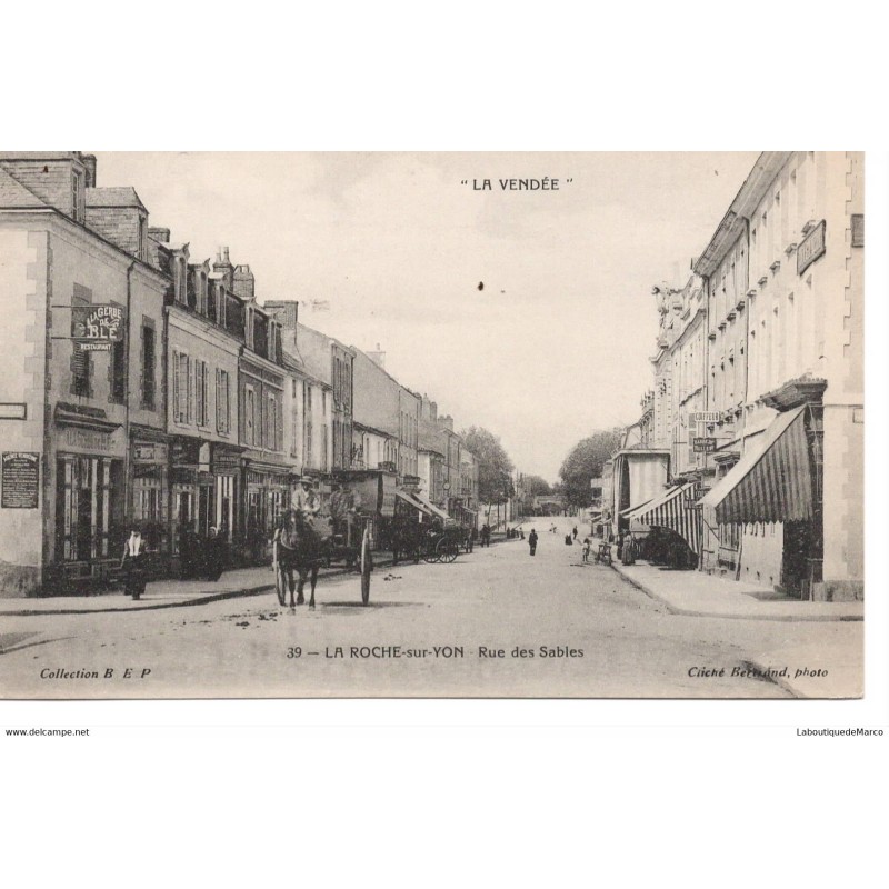 85 - La Roche-sur-Yon - Rue des Sables - Dos Divisé