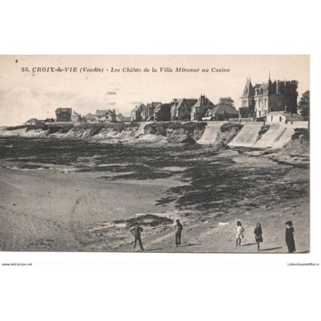 85 - Croix-de-Vie - Les Châlets des la Villa Miramar au Casino - Dos Divisé
