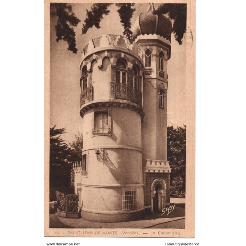 85 - Saint-Jean-de-Monts - La Chapellenie - Dos Divisé