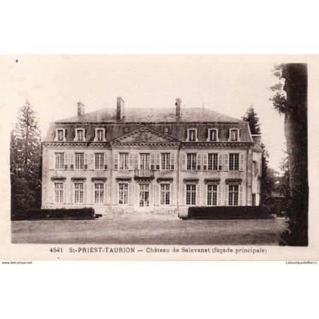 87 - St-Priest-Taurion - Château de Salevanet - Dos Divisé