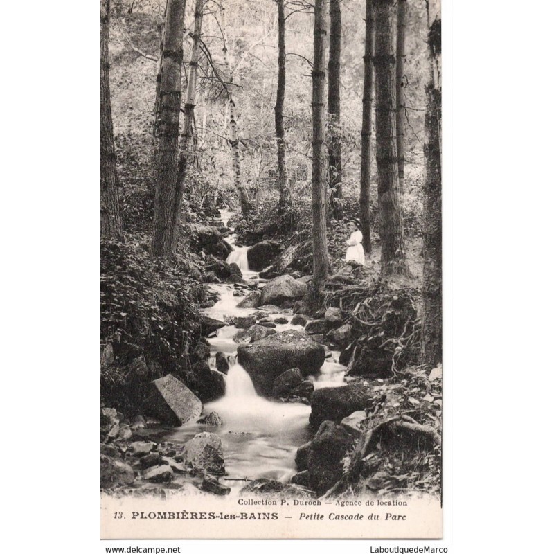 88 - Plombières - Petit Cascade du Parc - Dos Divisé