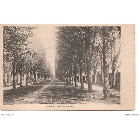 89 - Joigny - Promenade du Mail - Dos non Divisé