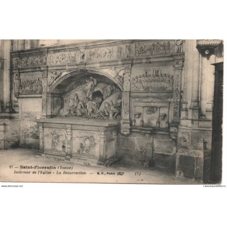 89 - Saint-Florentin - Intérieur de l'Eglise - Dos Divisé