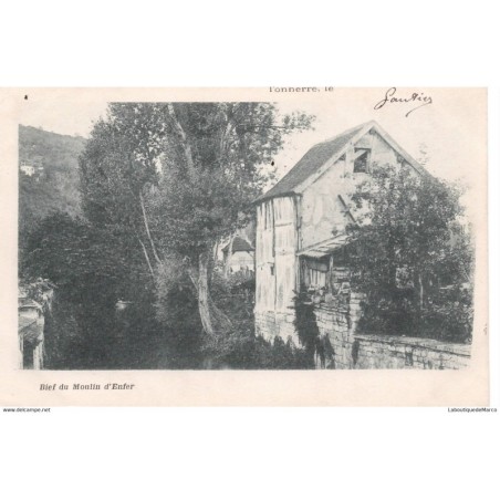89 - Tonnerre - Bief du Moulin d'Enfer - Dos non Divisé