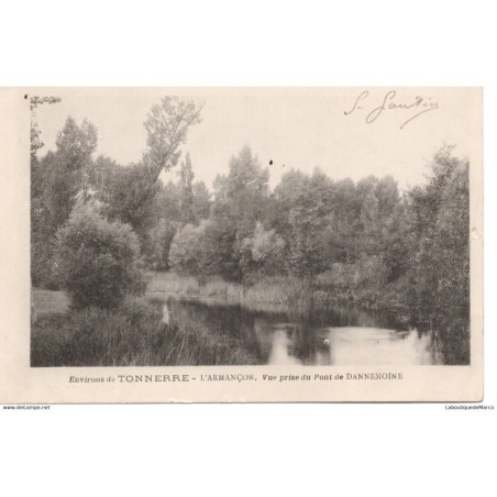 89 - Tonnerre - L'Armançon - Dos non Divisé