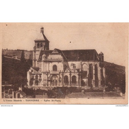 89 - Tonnerre - Eglise St-Pierre - Dos Divisé