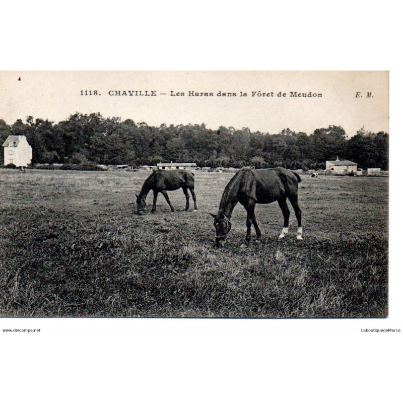 92 - Chaville - Les Haras dans la Fôret de Meudon - Dos Divisé
