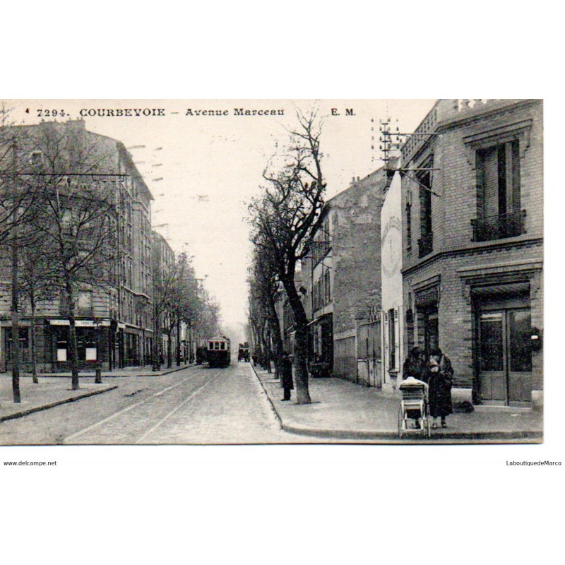 92 - Courbevoie - Avenue Marceau - Dos Divisé