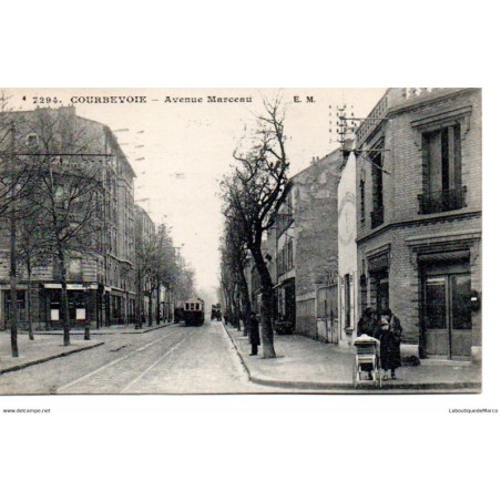 92 - Courbevoie - Avenue Marceau - Dos Divisé
