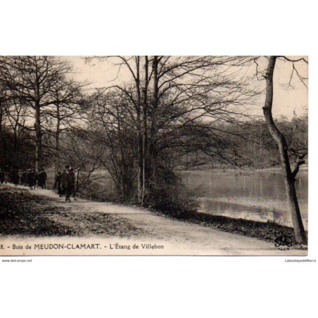 92 - Meudon-Clamart - Le Bois - L'Etang de Villebon - Dos Divisé
