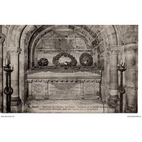 92 - Rueil - Intérieur de l'Eglise - Dos Divisé