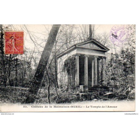 92 - Rueil - Le Château de la Malmaison - Dos Divisé