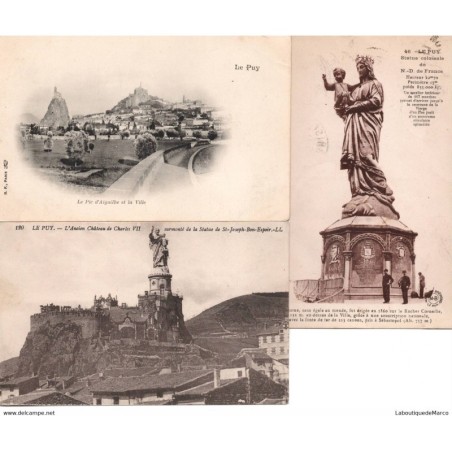 LE PUY - Cartes postales anciennes 1900-40