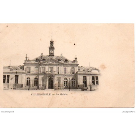 93 - Villemomble - La Mairie - Dos non Divisé