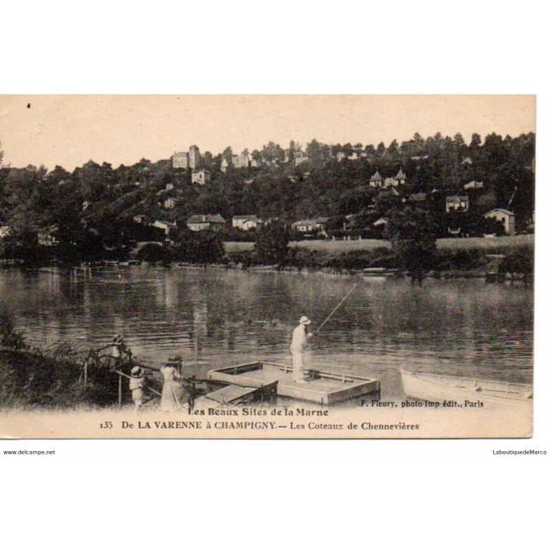 94 - De la Varenne à Champigny - Les Coteaux de Chennevières - Dos Divisé