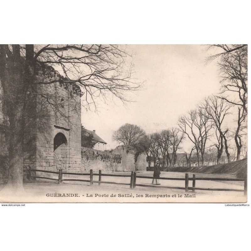 44 - Guérande - La Porte de Saillé - Dos non Divisé