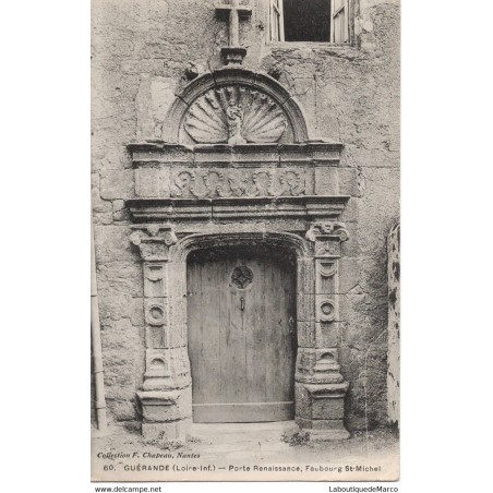44 - Guérande - Porte Renaissance - Dos Divisé