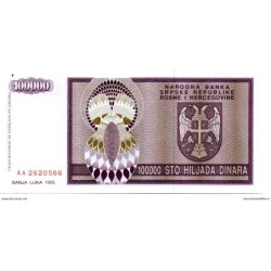 Bosnie - Pk N° 141 - 100 000 Dinara