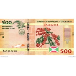 Burundi - Pk N° 50 - 500 Francs