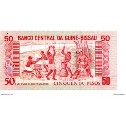 Guinée Bissau - Pk N° 10 - 50 Pesos