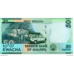 Malawi - Pk N° 64c - 50 Kwacha