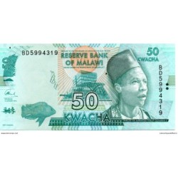Malawi - Pk N° 64c - 50 Kwacha