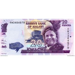Malawi - Pk N° 63b - 20 Kwacha