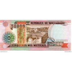 Mozambique - Pk N° 138 - 50 000 Meticais