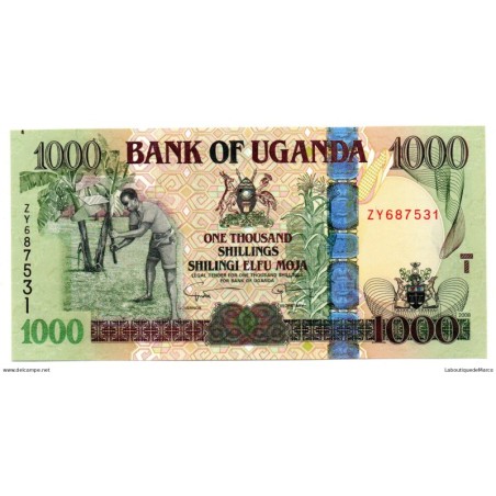 Ouganda - Pk N° 43c - 1000 Shillings