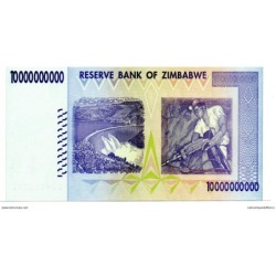Zimbabwe - Pk N° 85 - 10 Milliards Dollar