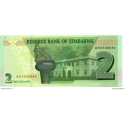 Zimbabwe - Pk N° 999 - 2 Dollars