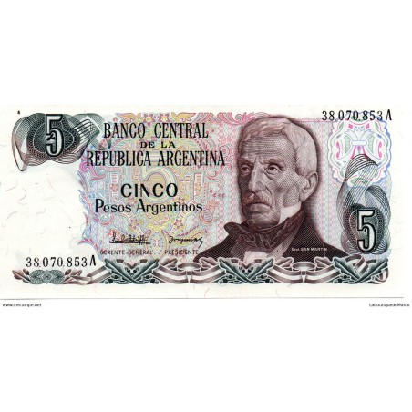 Argentine - Pk N° 312 - 5 Pesos