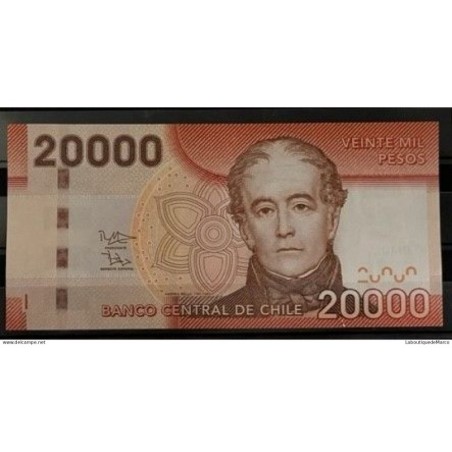 Chili - Pk N° 165e - 20 000 Pesos