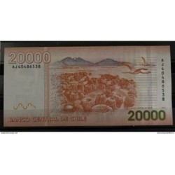 Chili - Pk N° 165e - 20 000 Pesos