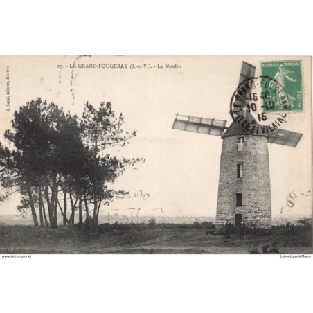 35 - LE GRAND-FOUGERAY - Le Moulin - Dos Divisé