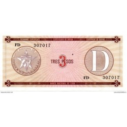 Cuba - Pk N° FX33 - 3 Pesos