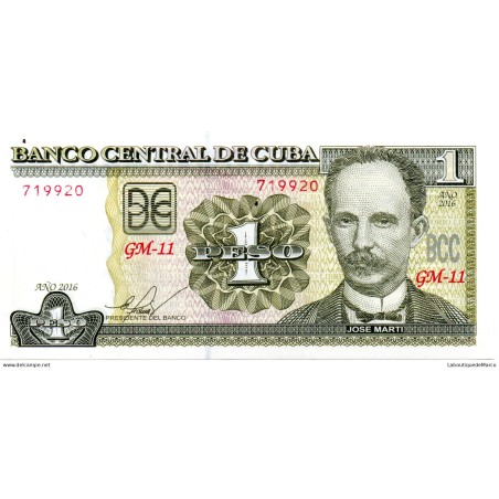 Cuba - Pk N° 128 - 1 Pesos