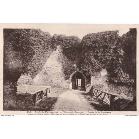 35 - Forêt de Paimpont - Château de Comper - Dos Divisé