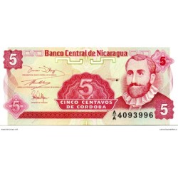 Nicaragua - Pk N° 168 - 5 Centavos